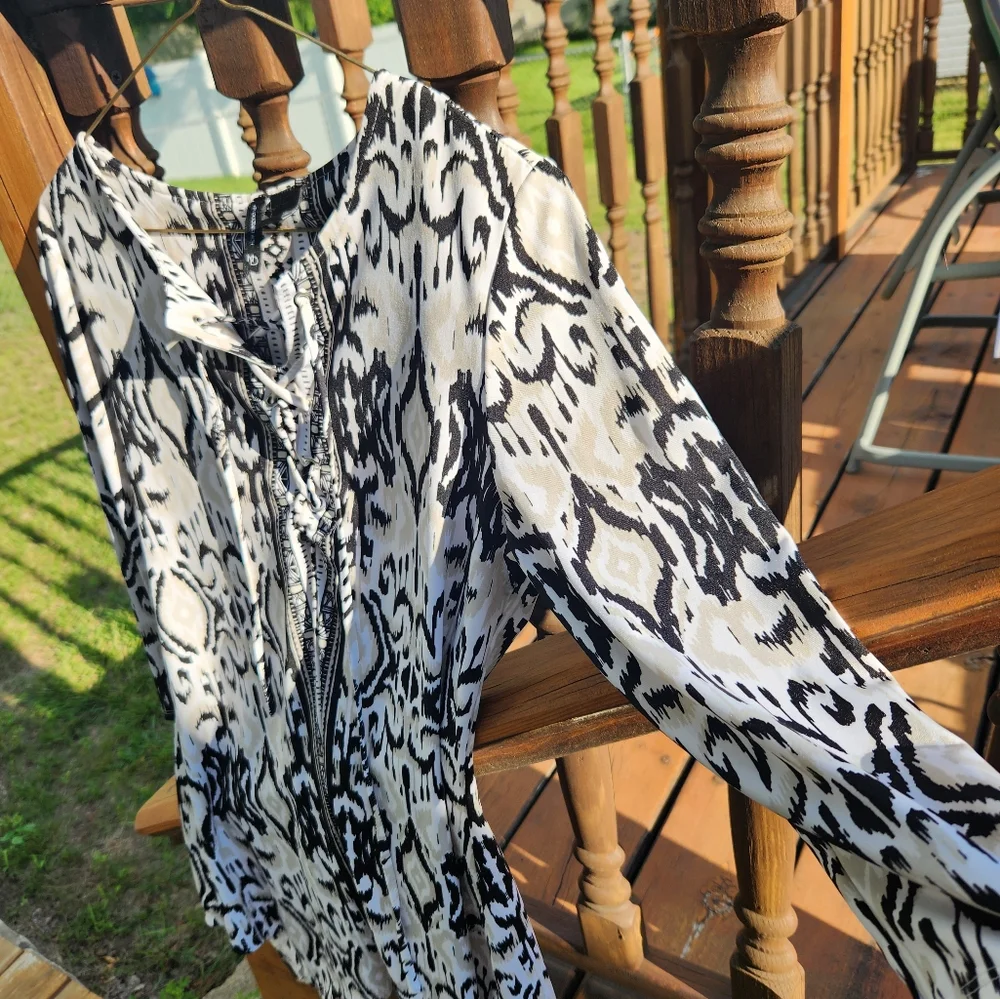 New Directions women's Blouse Size M - Picture 6 of 7